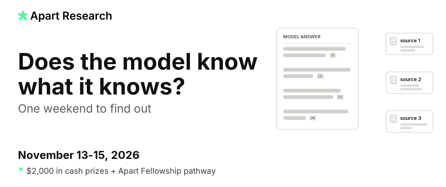 AI x Epistemics Research Sprint